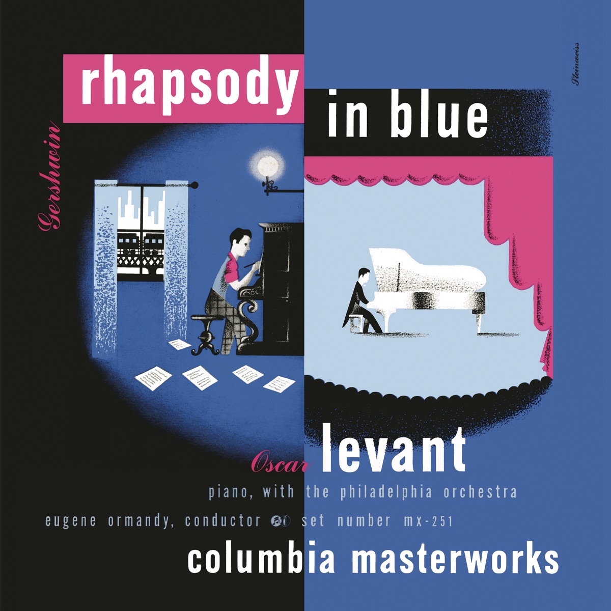 Gershwin: Rhapsody in Blue - EP by Oscar Levant, The Philadelphia Orchestra & Eugene Ormandy album cover