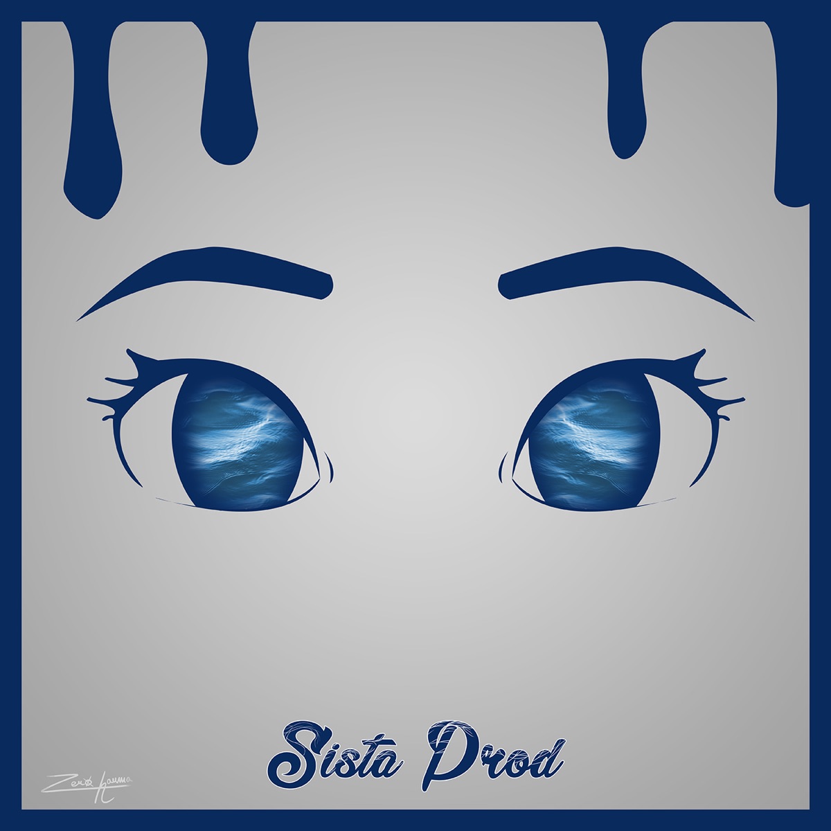 Eyes Blue Like the Atlantic (feat. Subvrbs) - Single by Sista Prod album cover