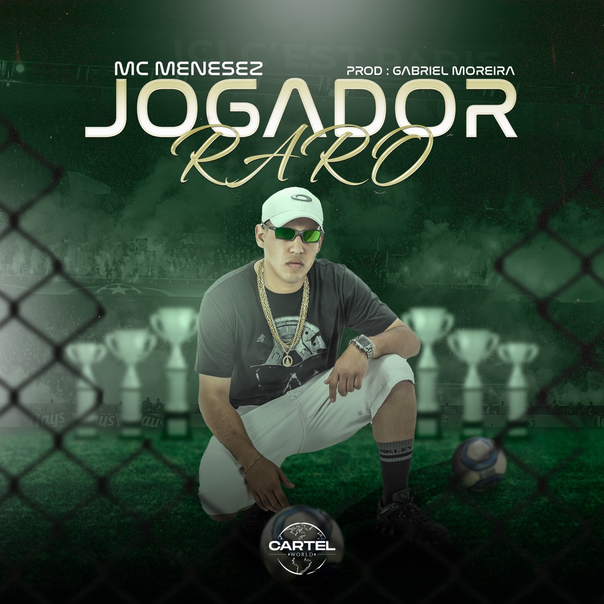Jogador Raro - Single by Cartel do Funk, Gabriel Moreira & MC Menesez album cover