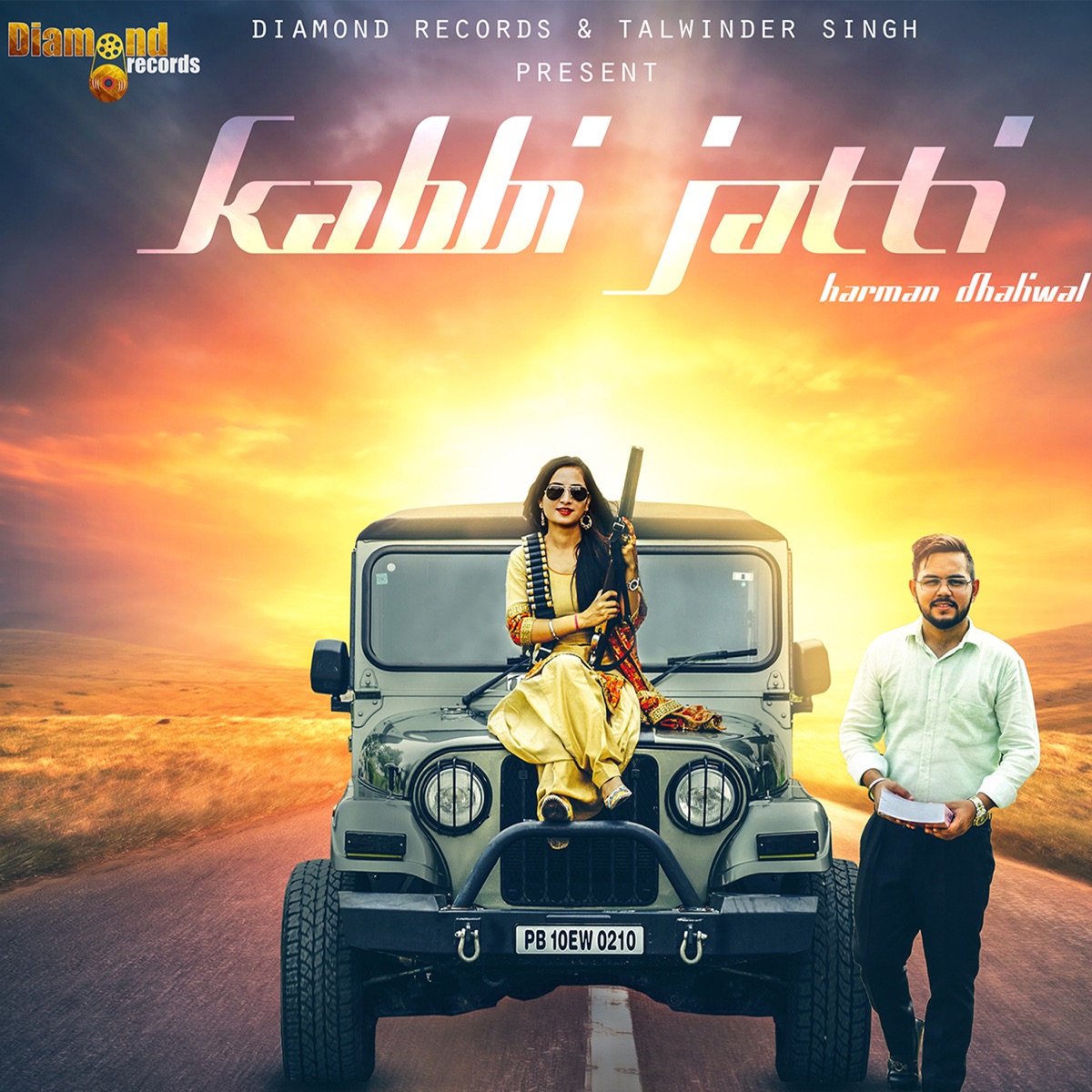 Kabbi Jatti - Single by Harman Dhaliwal album cover