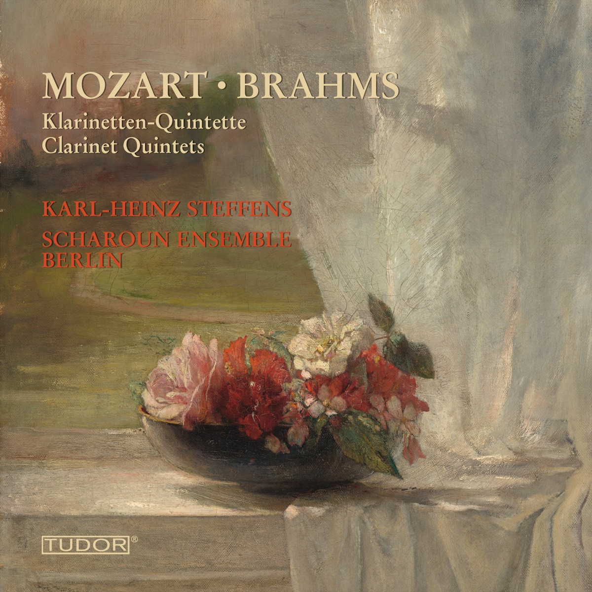 Mozart, W.A.:Clarinet Quintet, K. 581 - Brahms, J.: Clarinet Quintet, Op. 115 by Scharoun Ensemble album cover