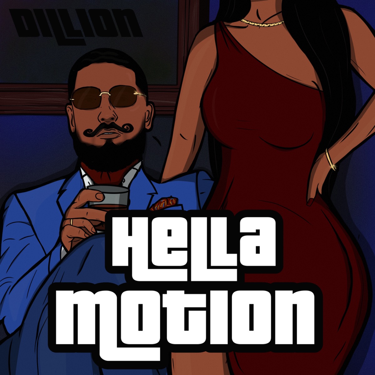 Hella Motion - Single by Dillion album cover