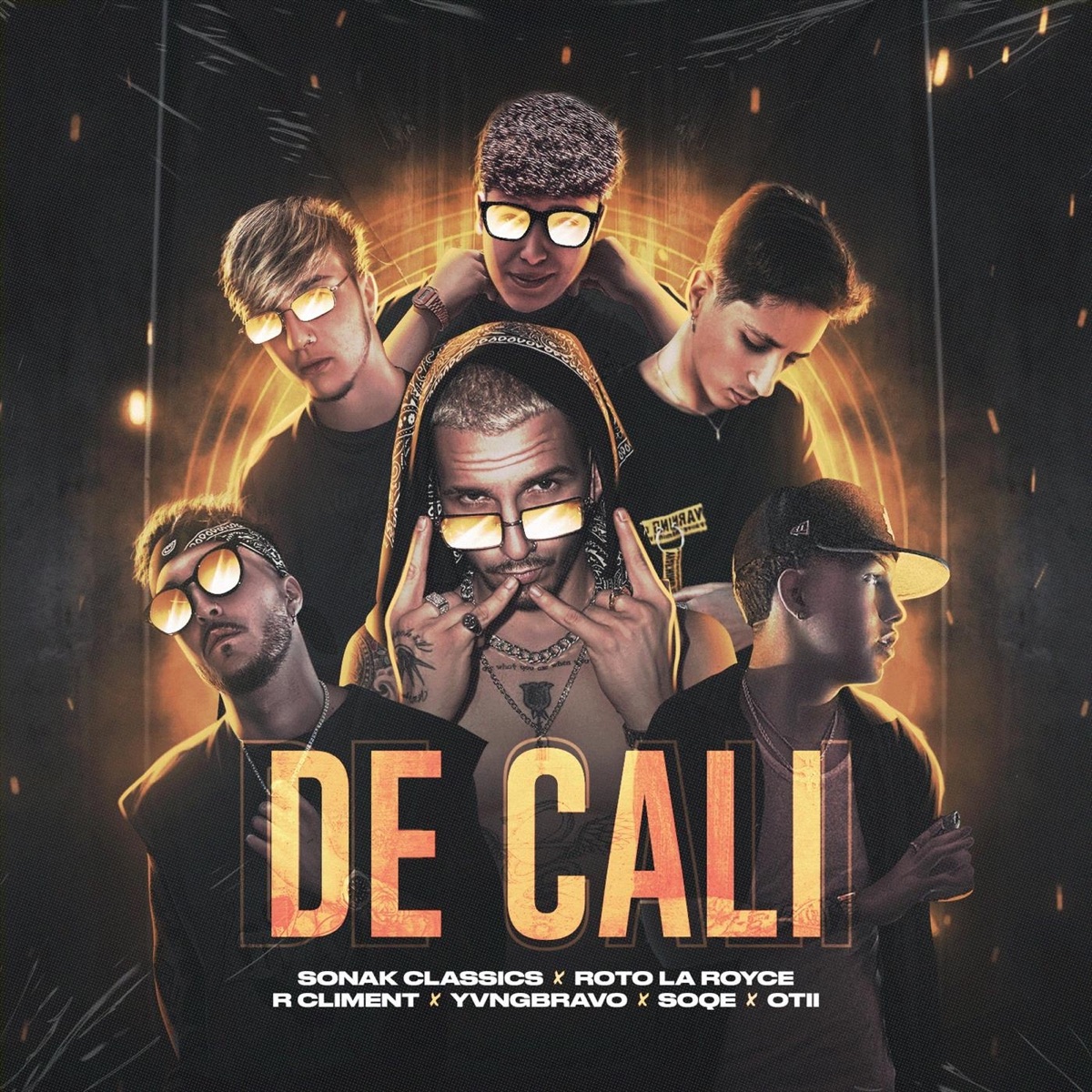 De Cali - Single by Sonak Classics, Roto L.A Royce, R Climent, Yvng Bravo, Soqe & oTii album cover