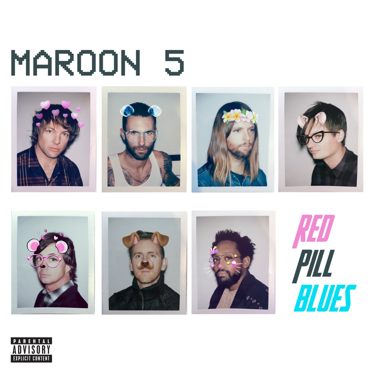 Red Pill Blues (Deluxe) by Maroon 5 album cover