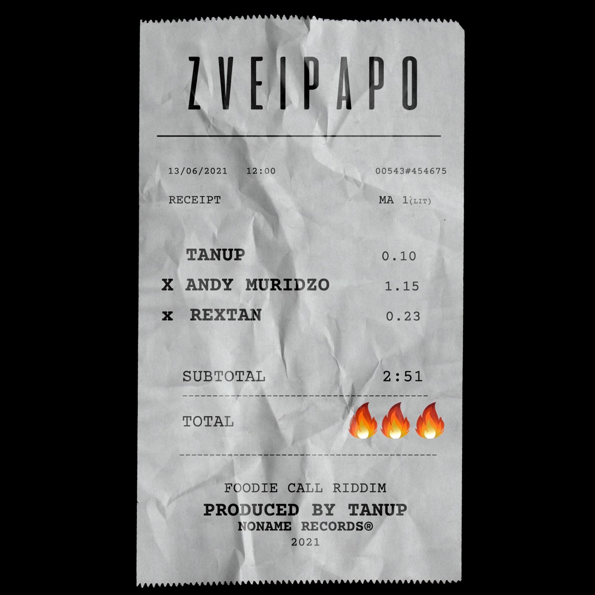 Zveipapo (feat. Rextan & Andy Muridzo) - Single by TanUp album cover
