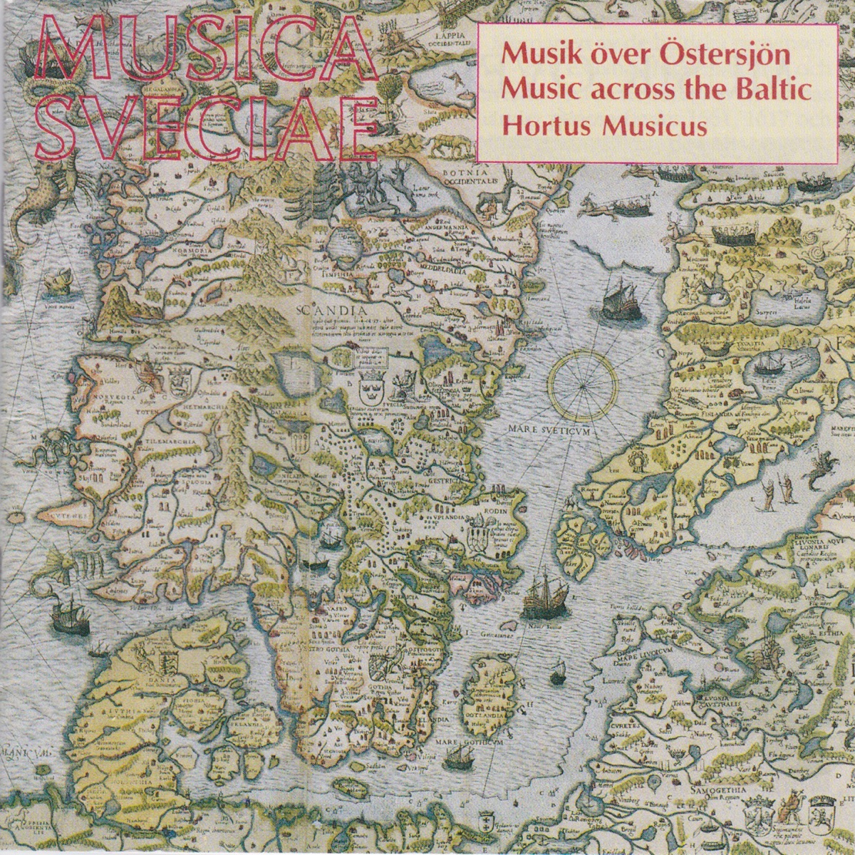 Musik över Östersjön by Hortus Musicus album cover