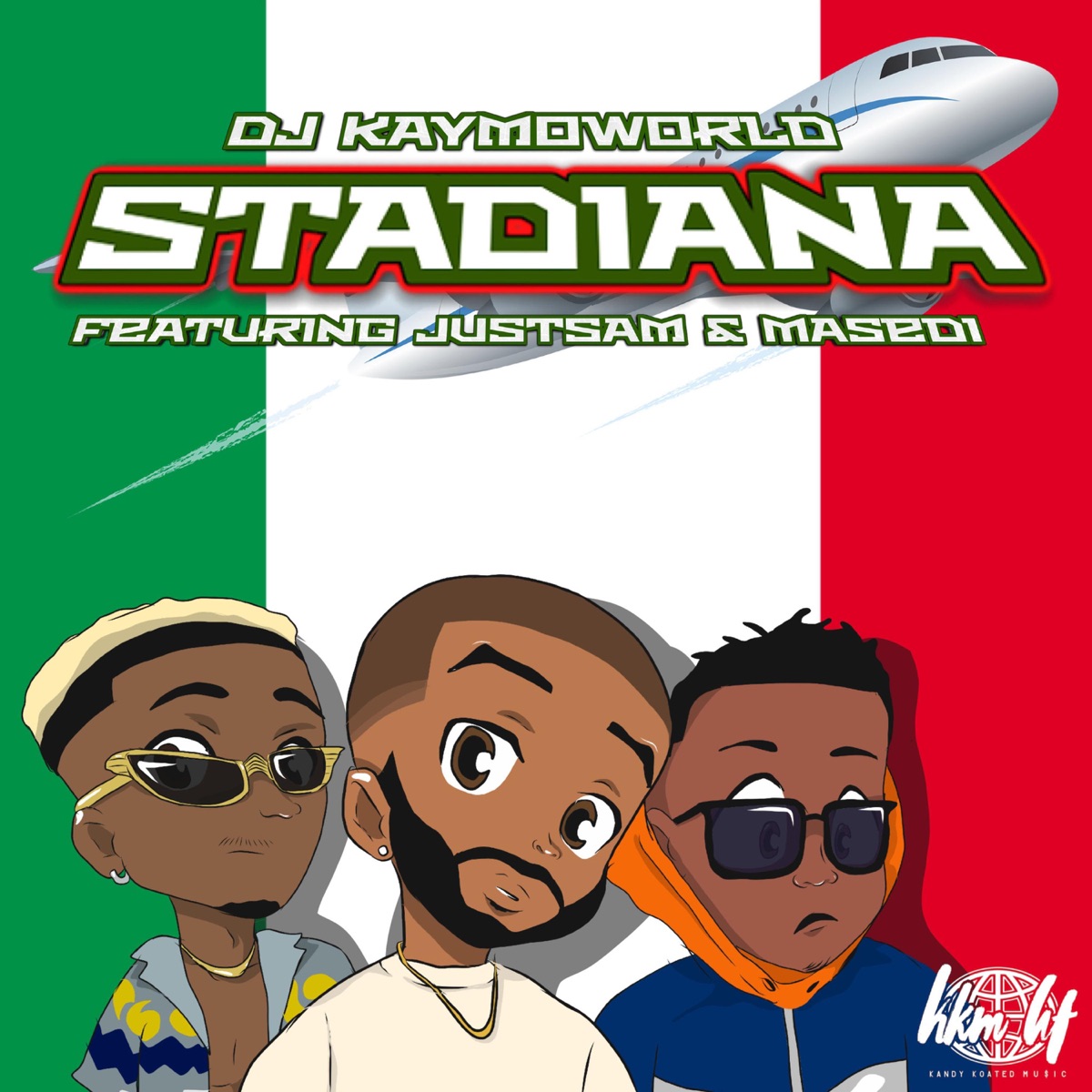Stadiana (feat. JustSam & Masedi) - Single by DJ Kaymoworld album cover