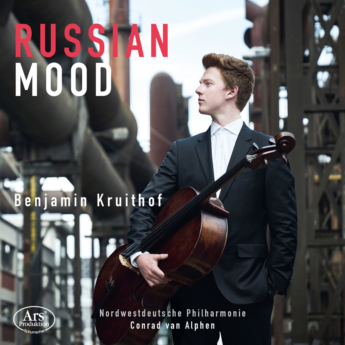 Russian Mood by Benjamin Kruithof, Nordwestdeutsche Philharmonie & Conrad van Alphen album cover