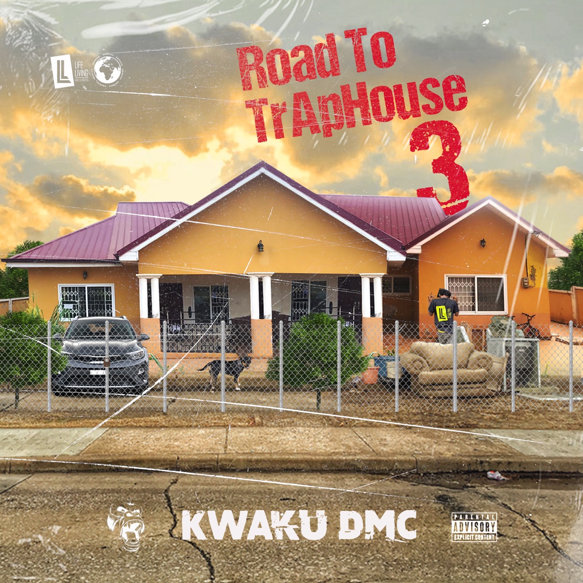 RoadToTrApHouse3 by Kwaku DMC album cover