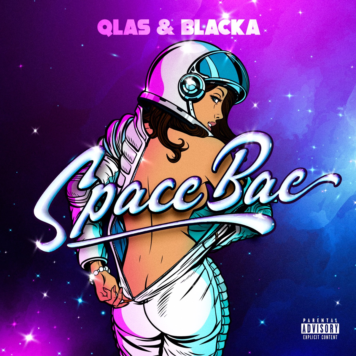 SPACEBAE - Single by Qlas & Blacka album cover