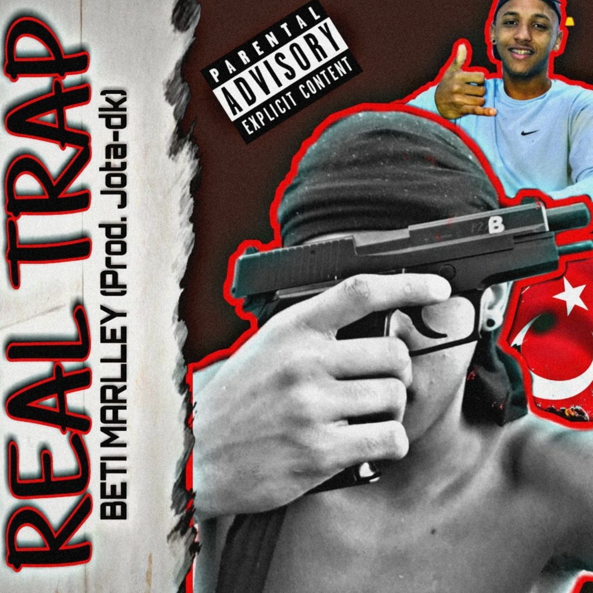 Real Trap - Single by Beti Marlley album cover