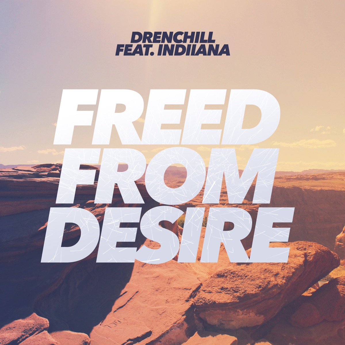 Freed from Desire (feat. Indiiana) - Single by Drenchill album cover