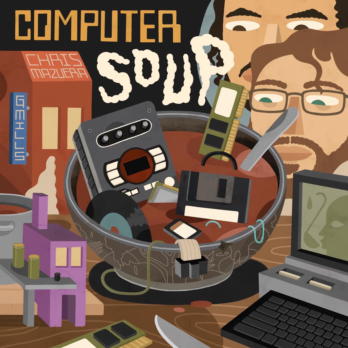 Computer Soup by Chris Mazuera & G Mills album cover