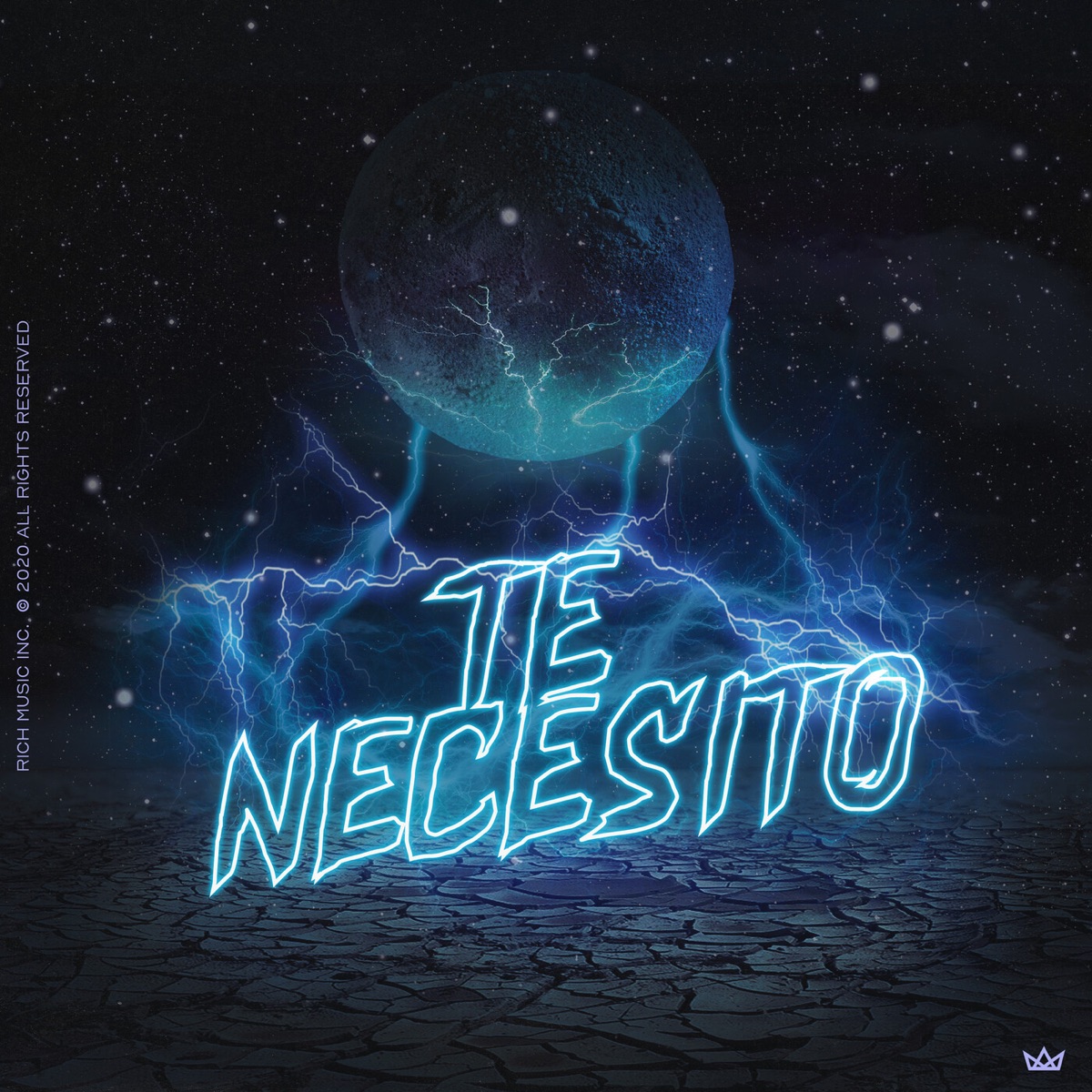 Te Necesito (feat. Darell & Dímelo Flow) - Single by Rich Music LTD, Dalex & Justin Quiles album cover