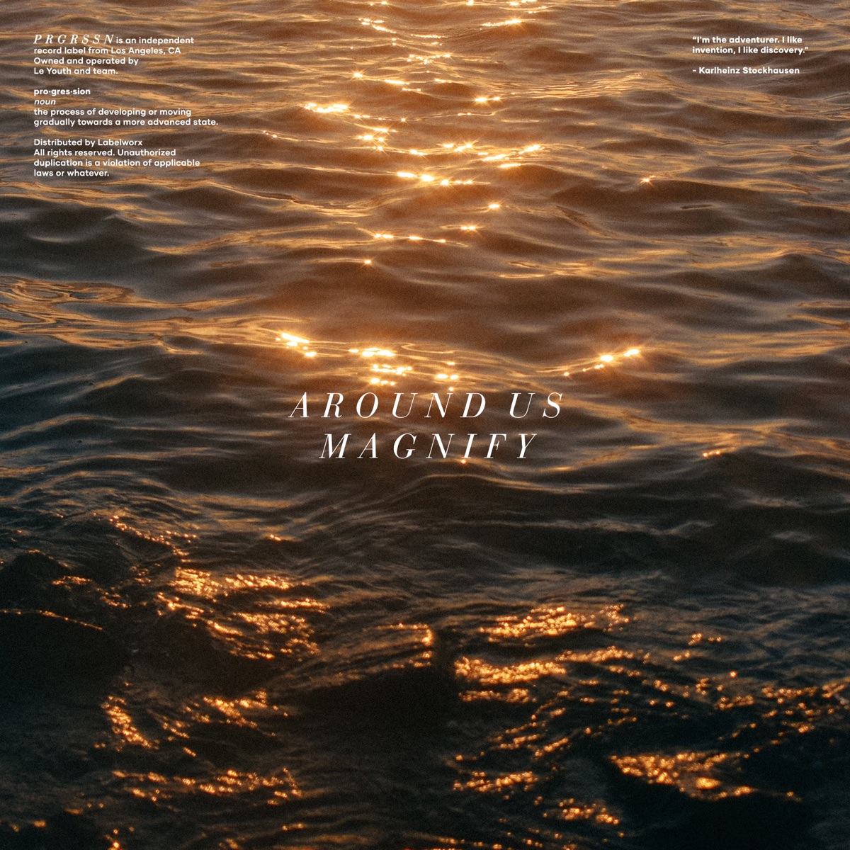 Magnify - Single by Around Us album cover