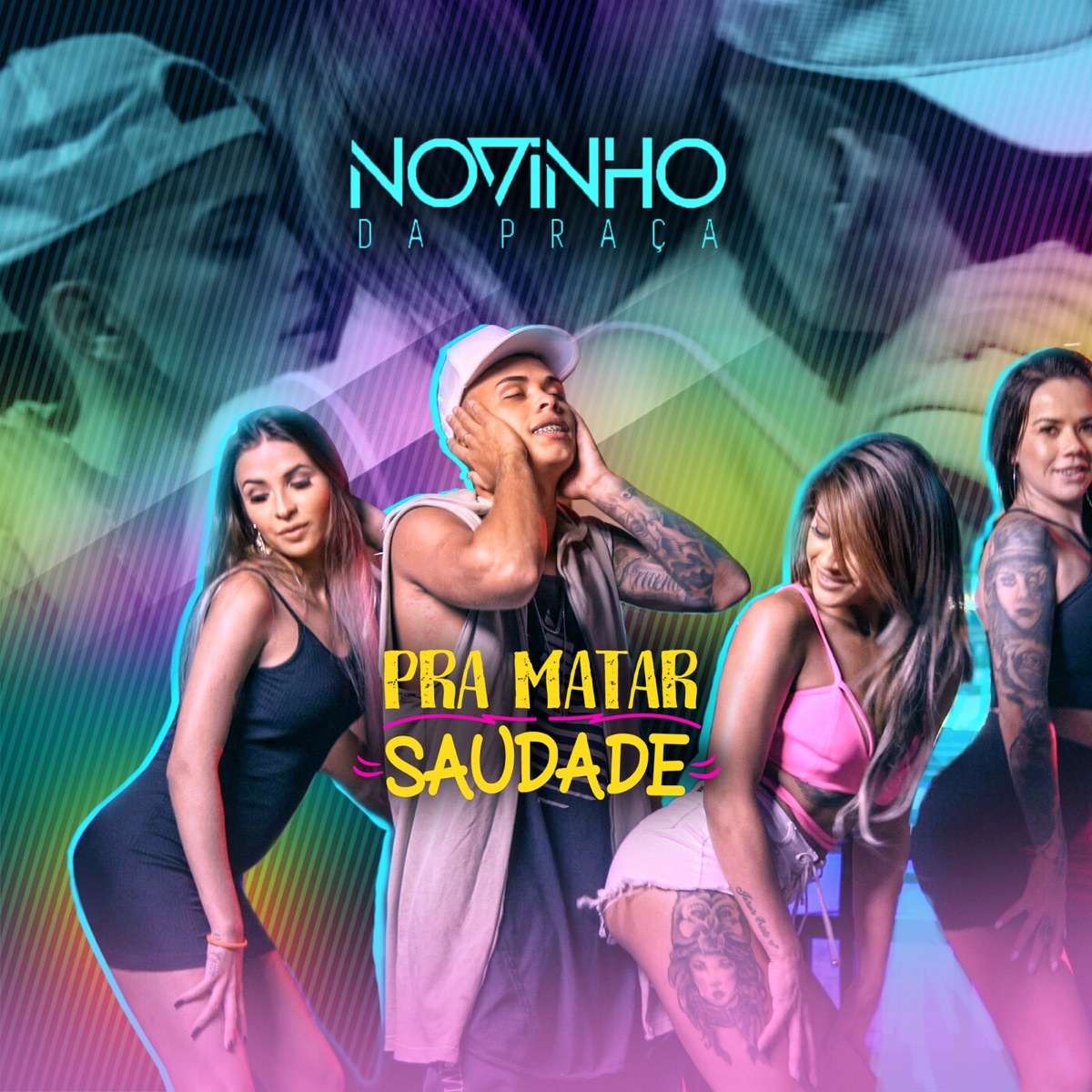 Pra Matar Saudade - Single by MC Novinho da Praça album cover