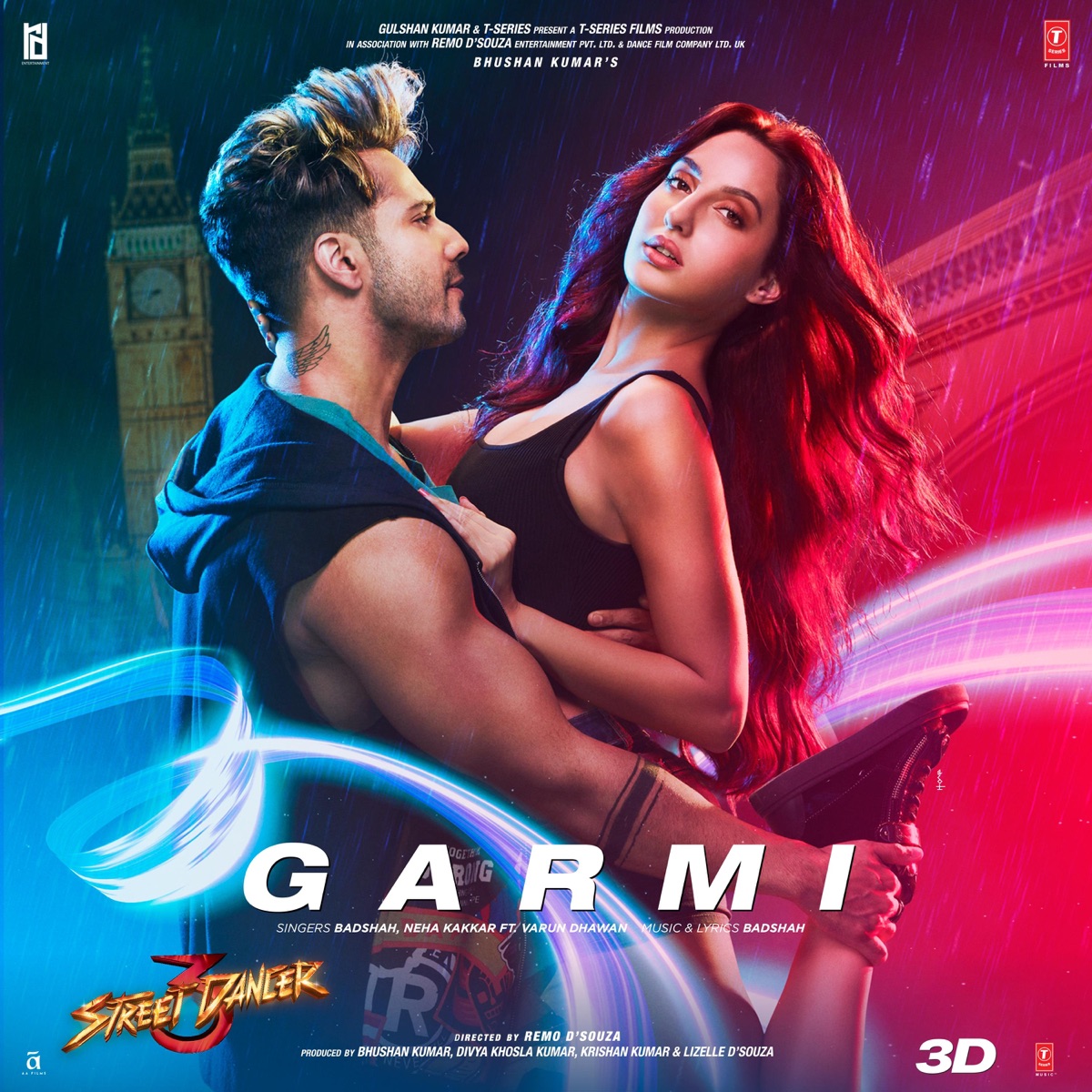 Garmi (From "Street Dancer 3D") (feat. Varun Dhawan) - Single by Badshah & Neha Kakkar album cover