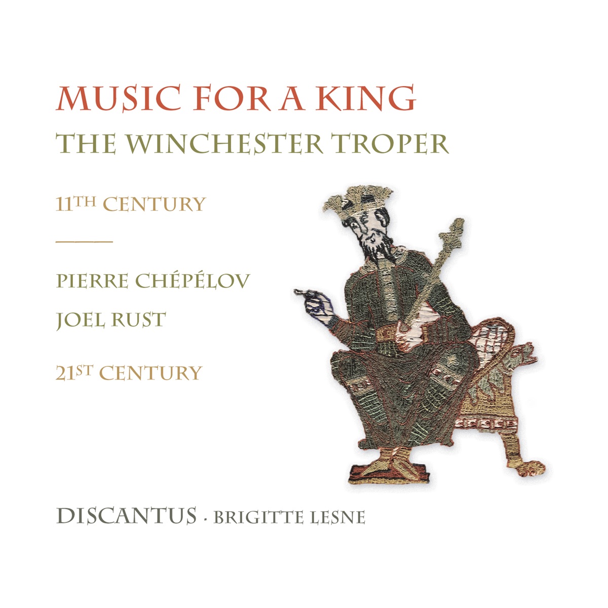 Music for a King - The Winchester Troper by Discantus & Brigitte Lesne album cover