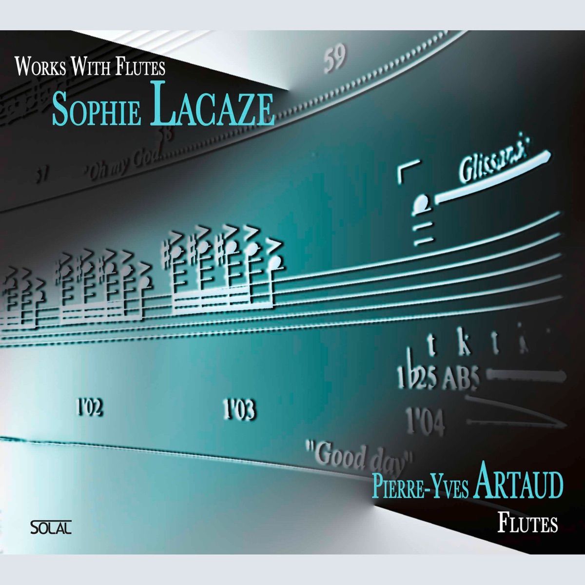 Lacaze: Works with Flutes by Pierre-Yves Artaud, Pierre-Alain Biget & Orchestre de Flutes Francais album cover