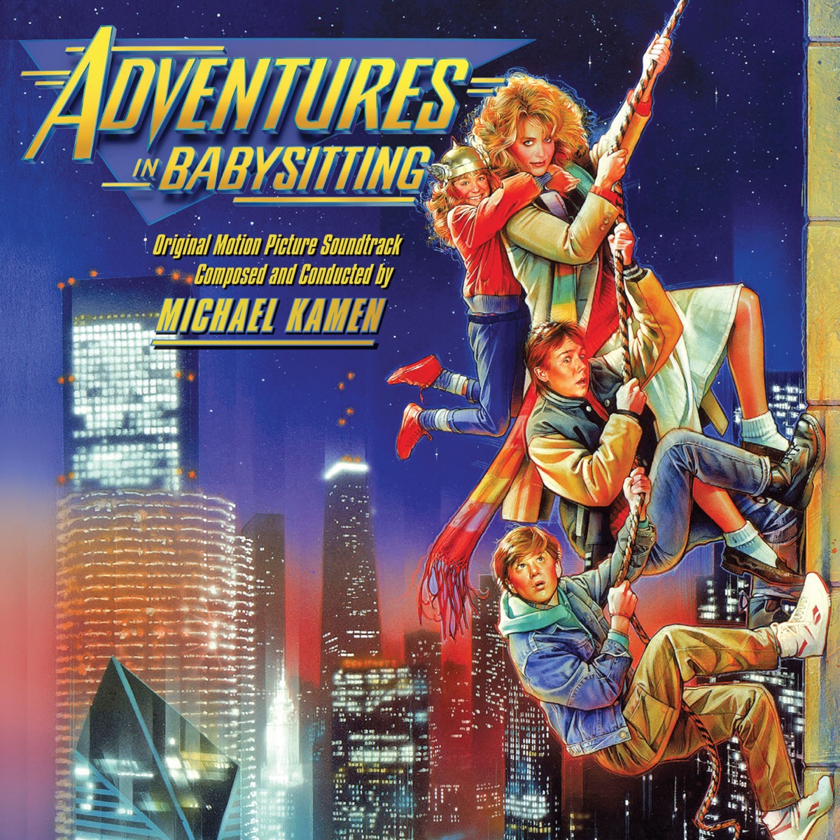 Adventures in Babysitting (Original Motion Picture Soundtrack) by Michael Kamen album cover
