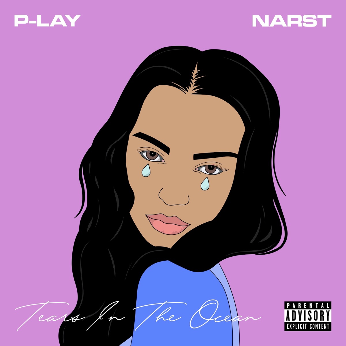Tears in the Ocean (feat. Narst) - Single by P-Lay album cover