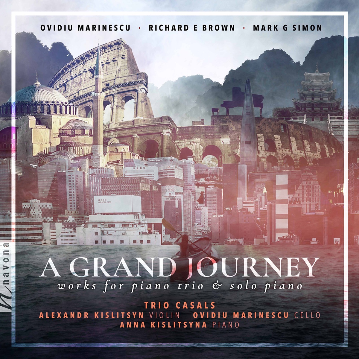 A Grand Journey by Trio Casals & Anna Kislitsyna album cover