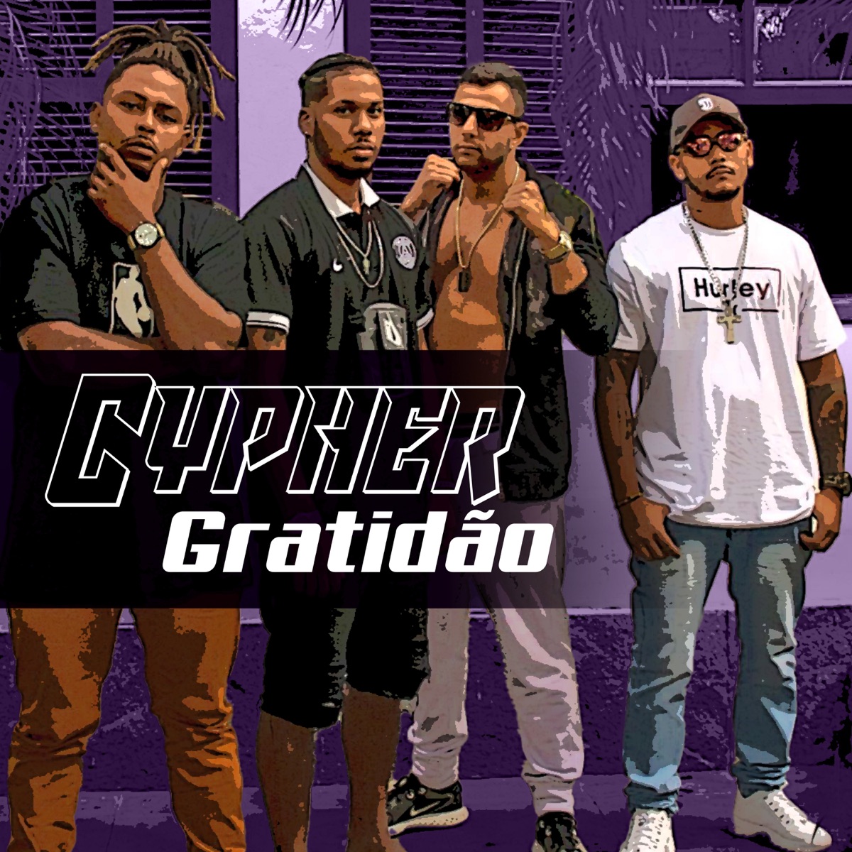 Cypher Gratidão (feat. Felipe Savate, Ordem Banks, Jordan BXD & Marley Mc) - Single by A Novidade Rap album cover