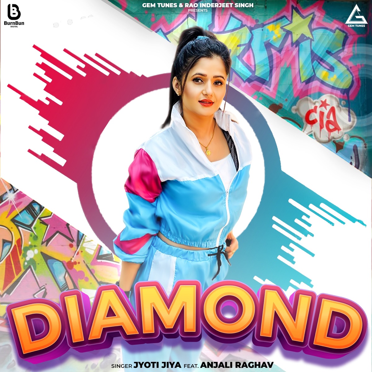 Diamond (feat. Anjali Raghav) - Single by Jyoti Jiya album cover