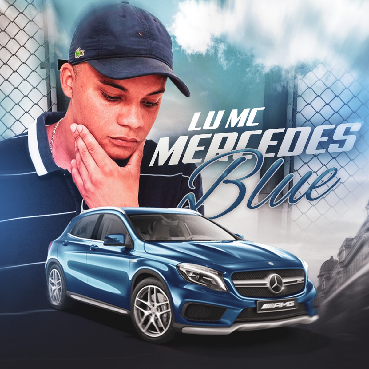 Mercedez Blue - Single by Lu MC album cover