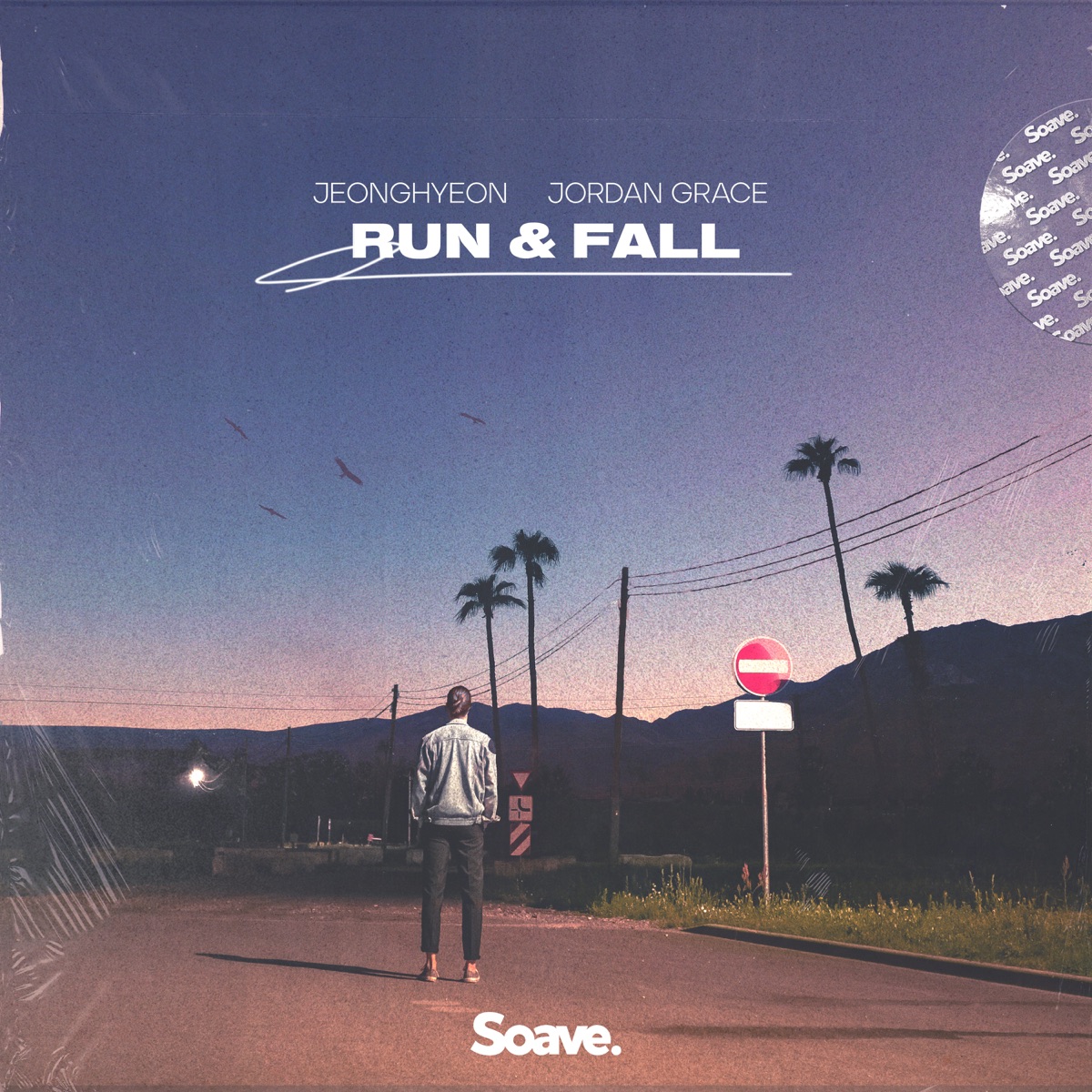 Run & Fall - Single by jeonghyeon & Jordan Grace album cover