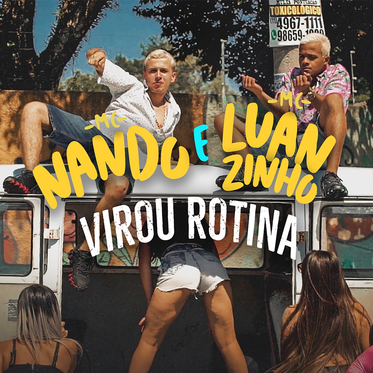 Virou Rotina - Single by Mcs Nando and Luanzinho album cover