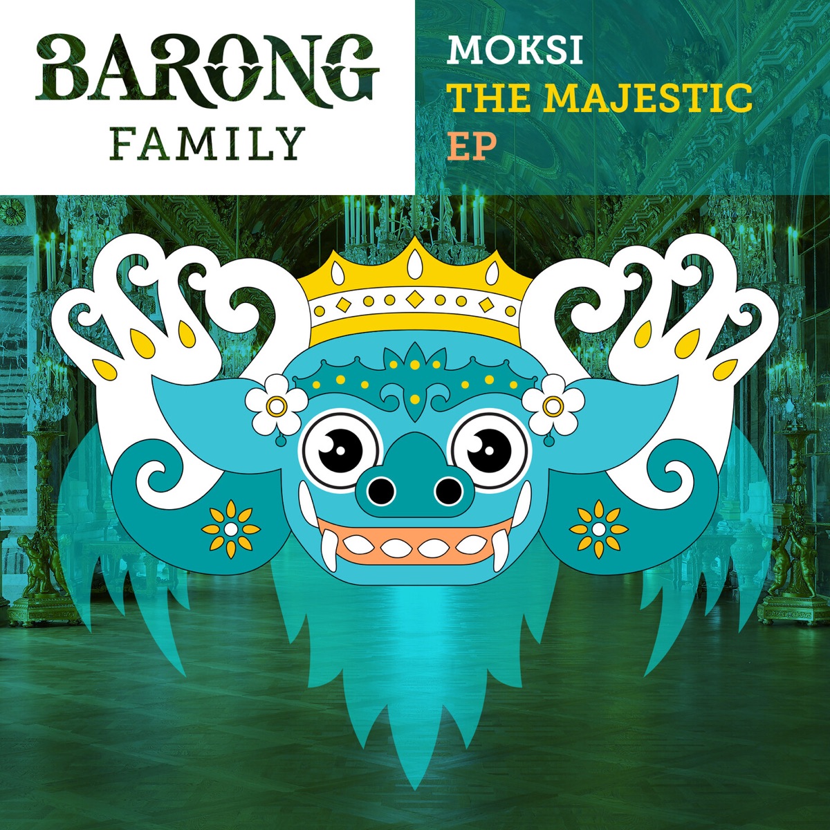 The Majestic EP by Moksi album cover