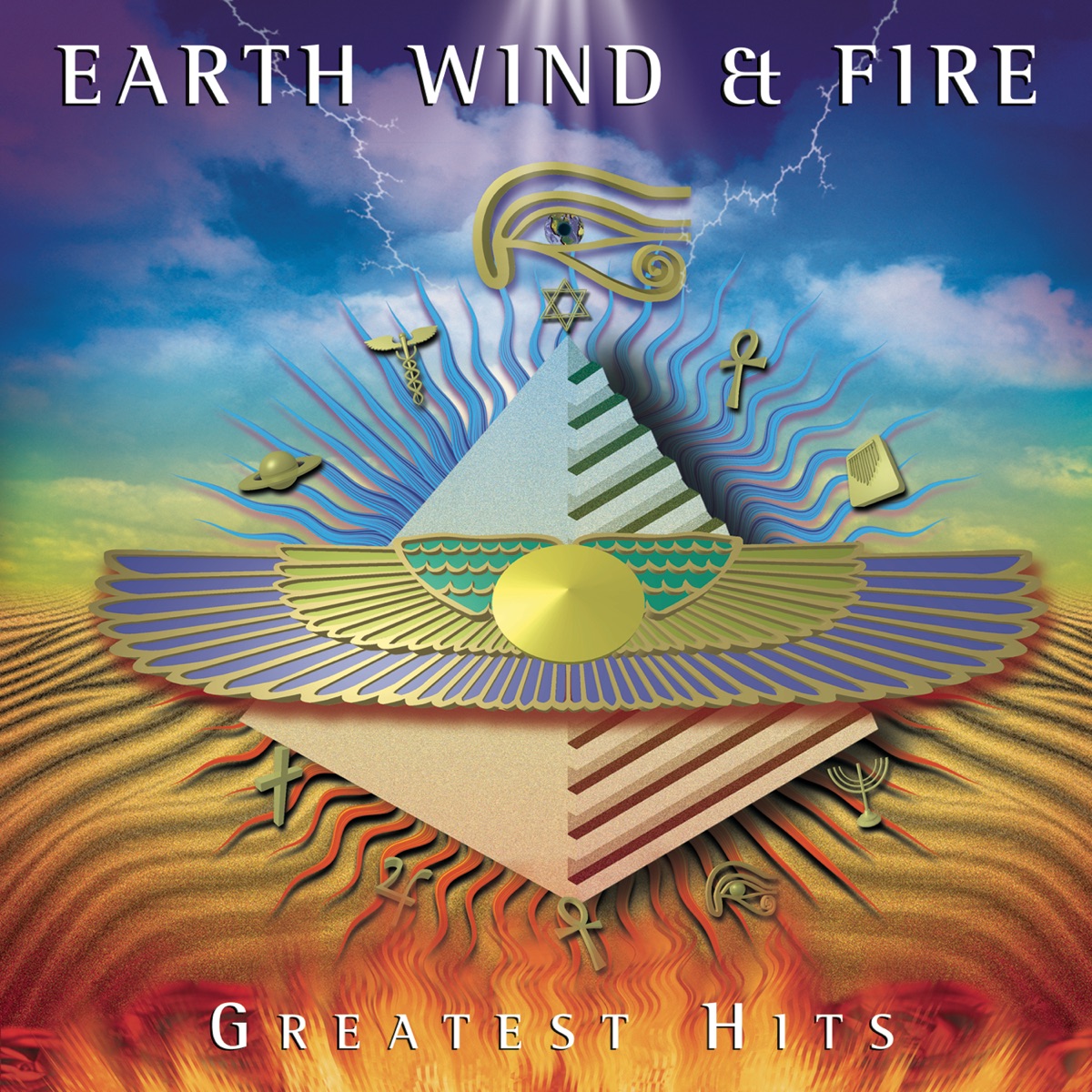 Greatest Hits by Earth, Wind & Fire album cover