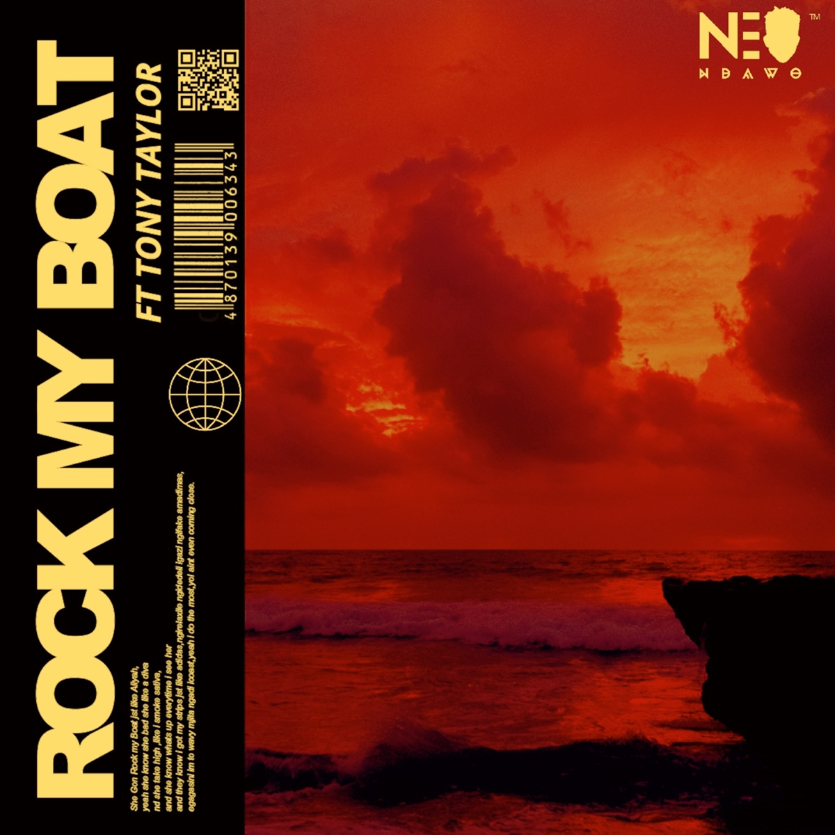 Rock My Boat (feat. Tony Taylor) - Single by Neo Ndawo album cover
