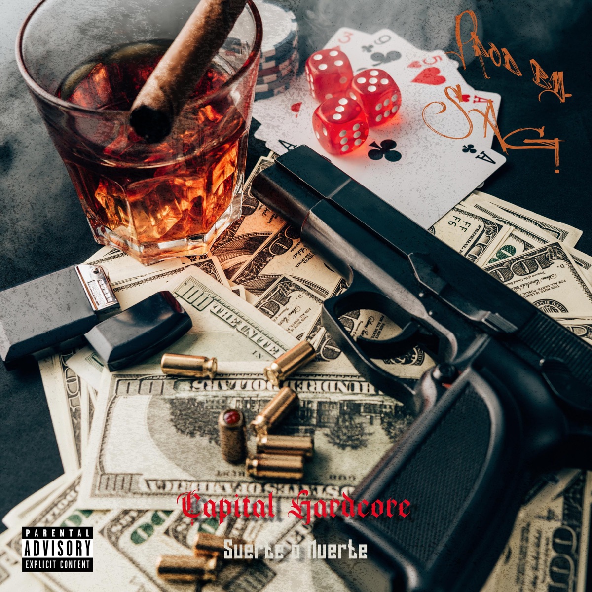 Suerte o Muerte (feat. Straight G! CPT) - EP by Capital Hardcore album cover