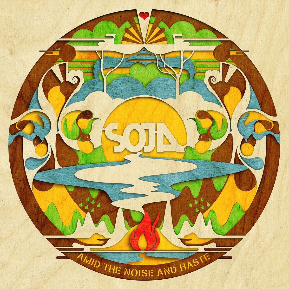 Amid the Noise and Haste by SOJA album cover