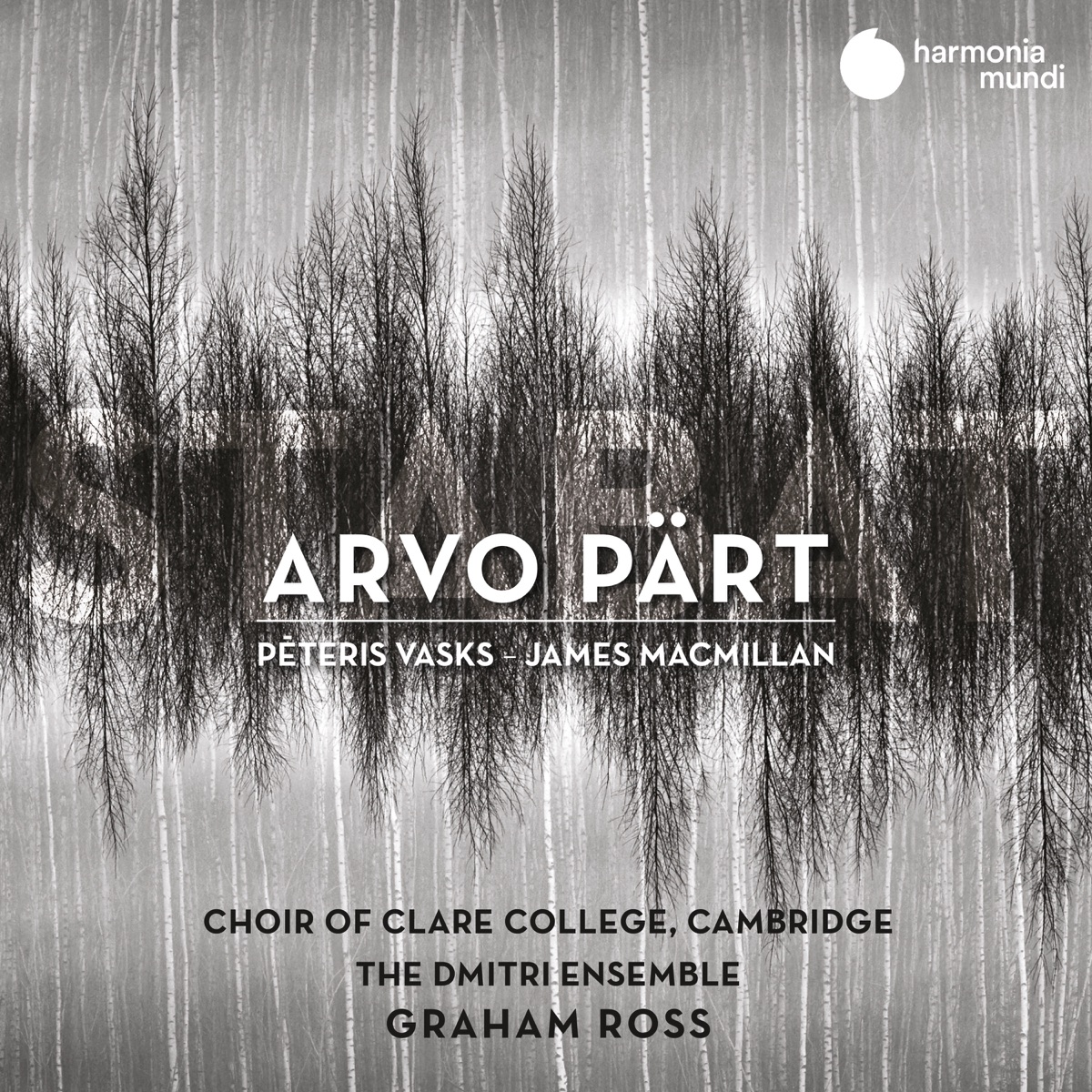 Arvo Pärt: Stabat by Choir of Clare College, Cambridge, Dmitri Ensemble & Graham Ross album cover