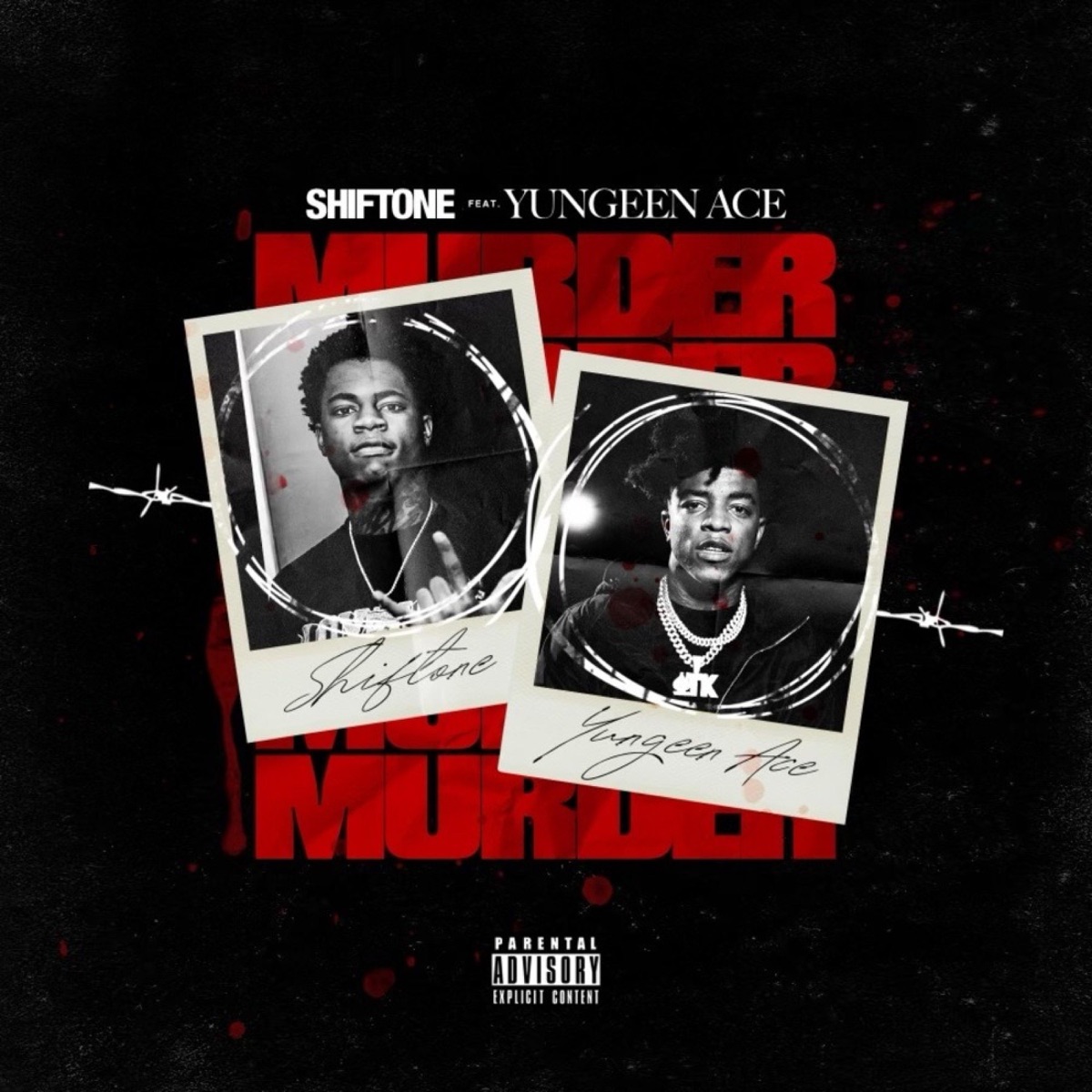 Murder (feat. Yungeen Ace) - Single by Shift One album cover