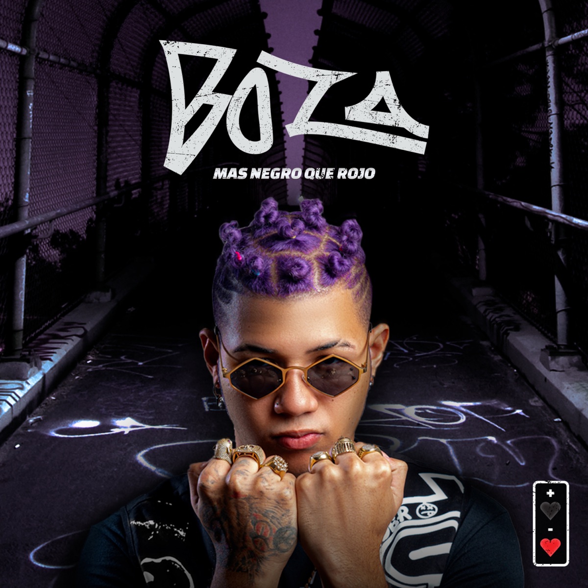 Más Negro Que Rojo by Boza album cover
