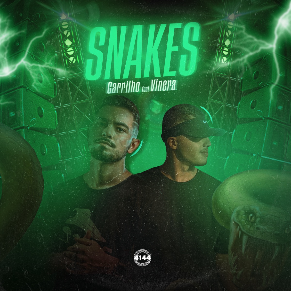 Snakes - Single by Carrilho & Vinera album cover