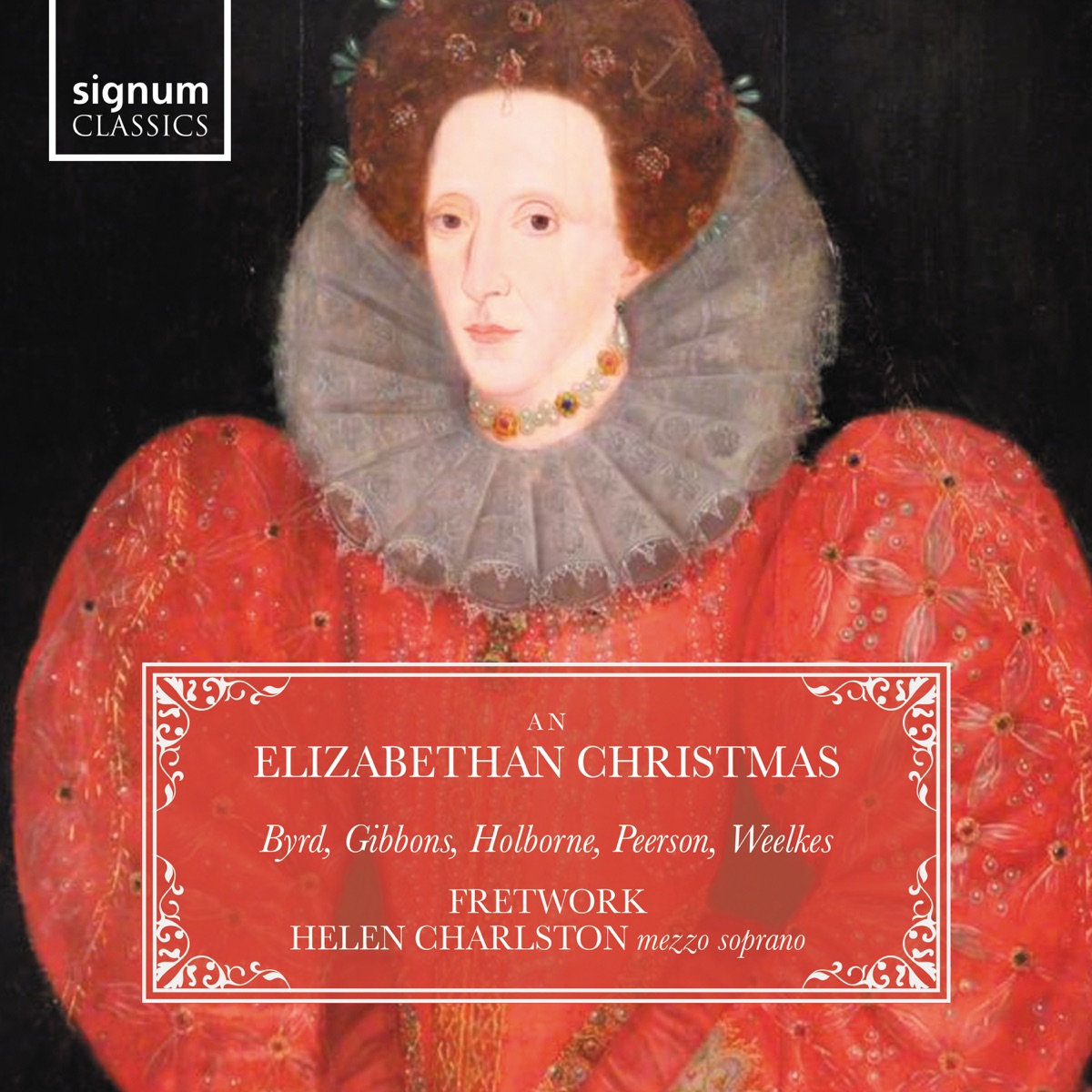 An Elizabethan Christmas by Fretwork & Helen Charlston album cover