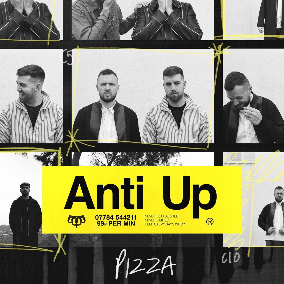 Pizza - Single by Anti Up album cover