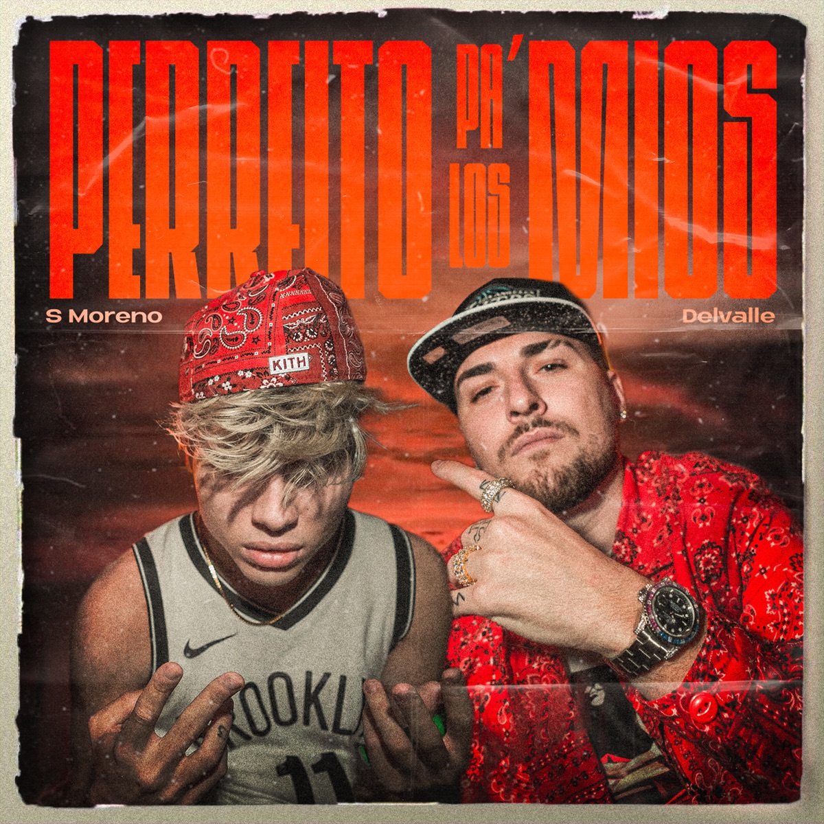 Perreito Pa' Los Mios - Single by S Moreno & Delvalle album cover