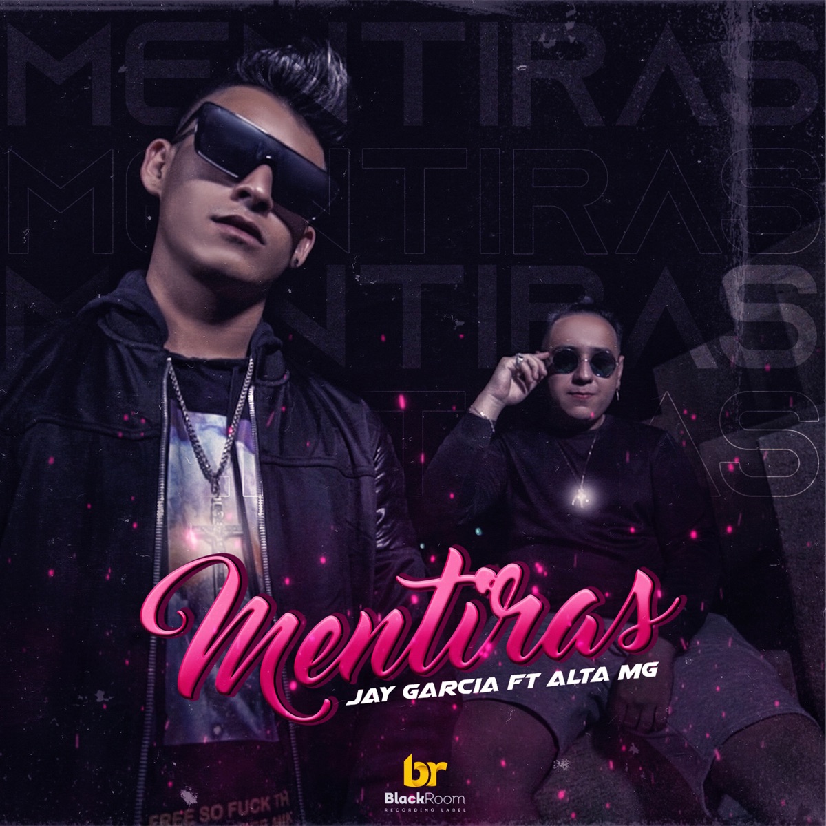 Mentiras (feat. Alta MG) - Single by Jay García album cover