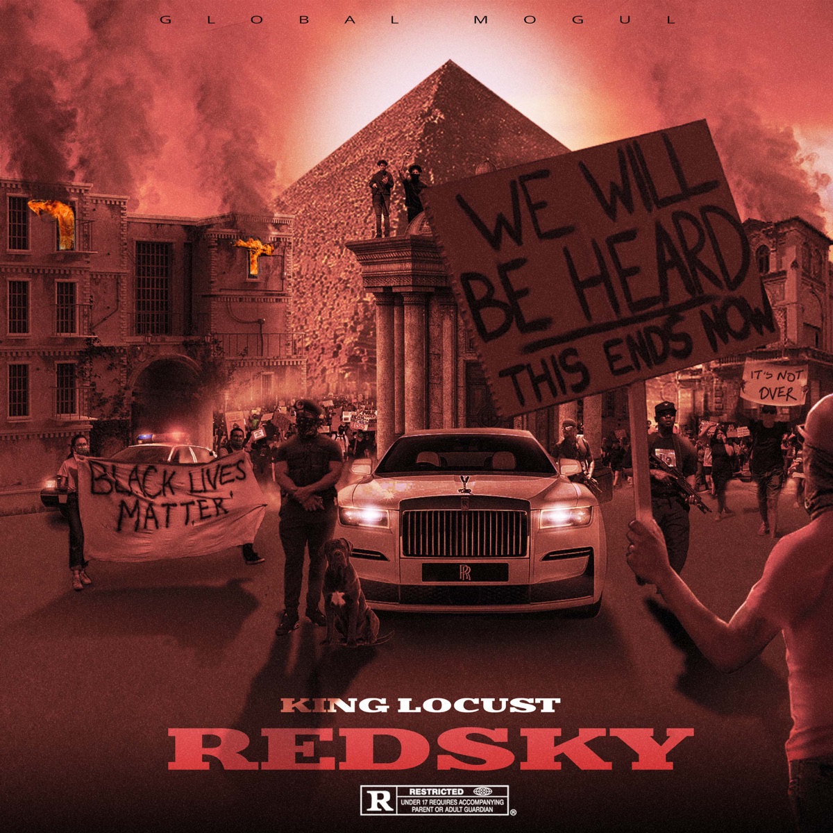 Red Sky by King Locust album cover