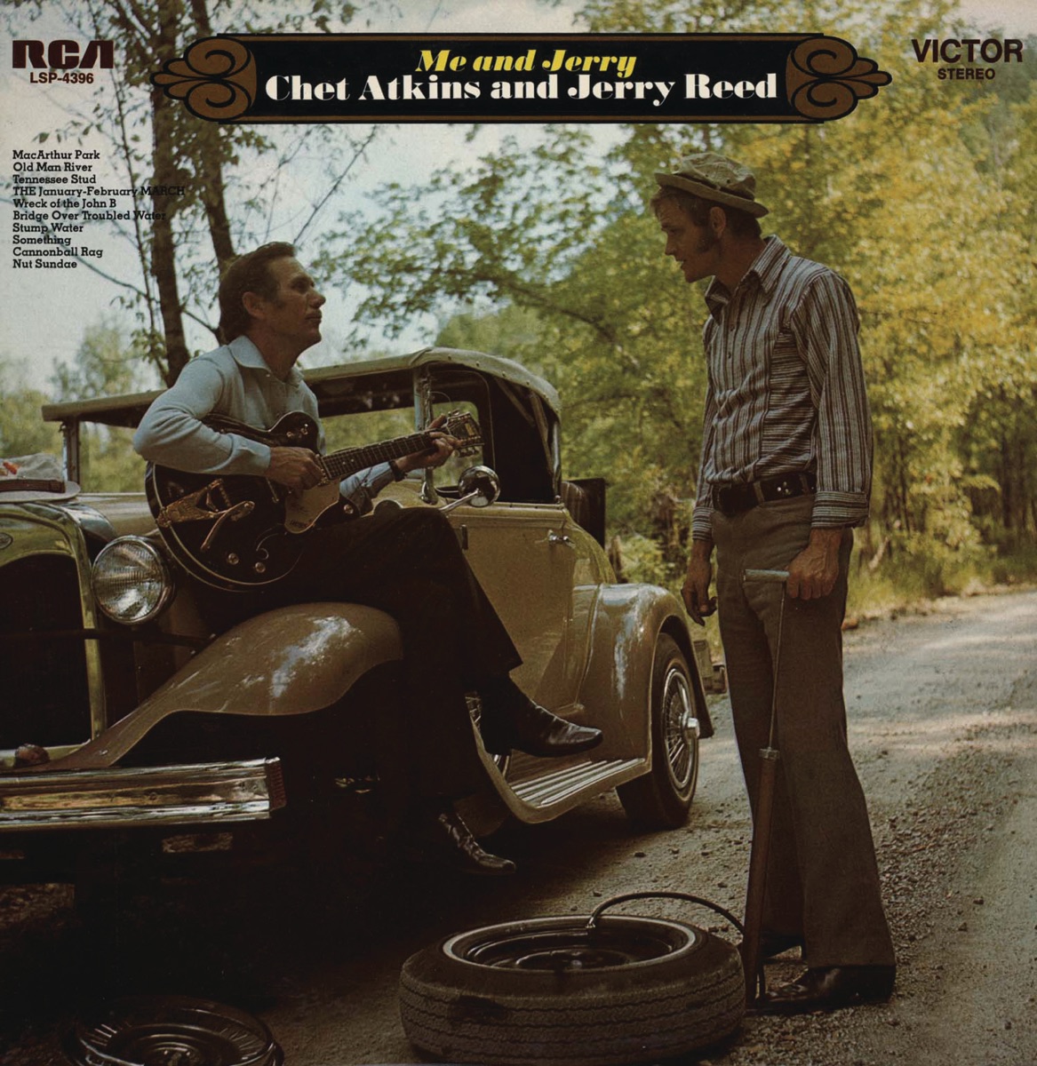 Me And Jerry by Chet Atkins & Jerry Reed album cover