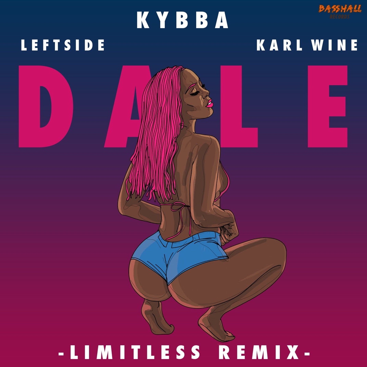 Dale (feat. Leftside & Karl Wine) [Limitless Remix] - Single by Kybba album cover