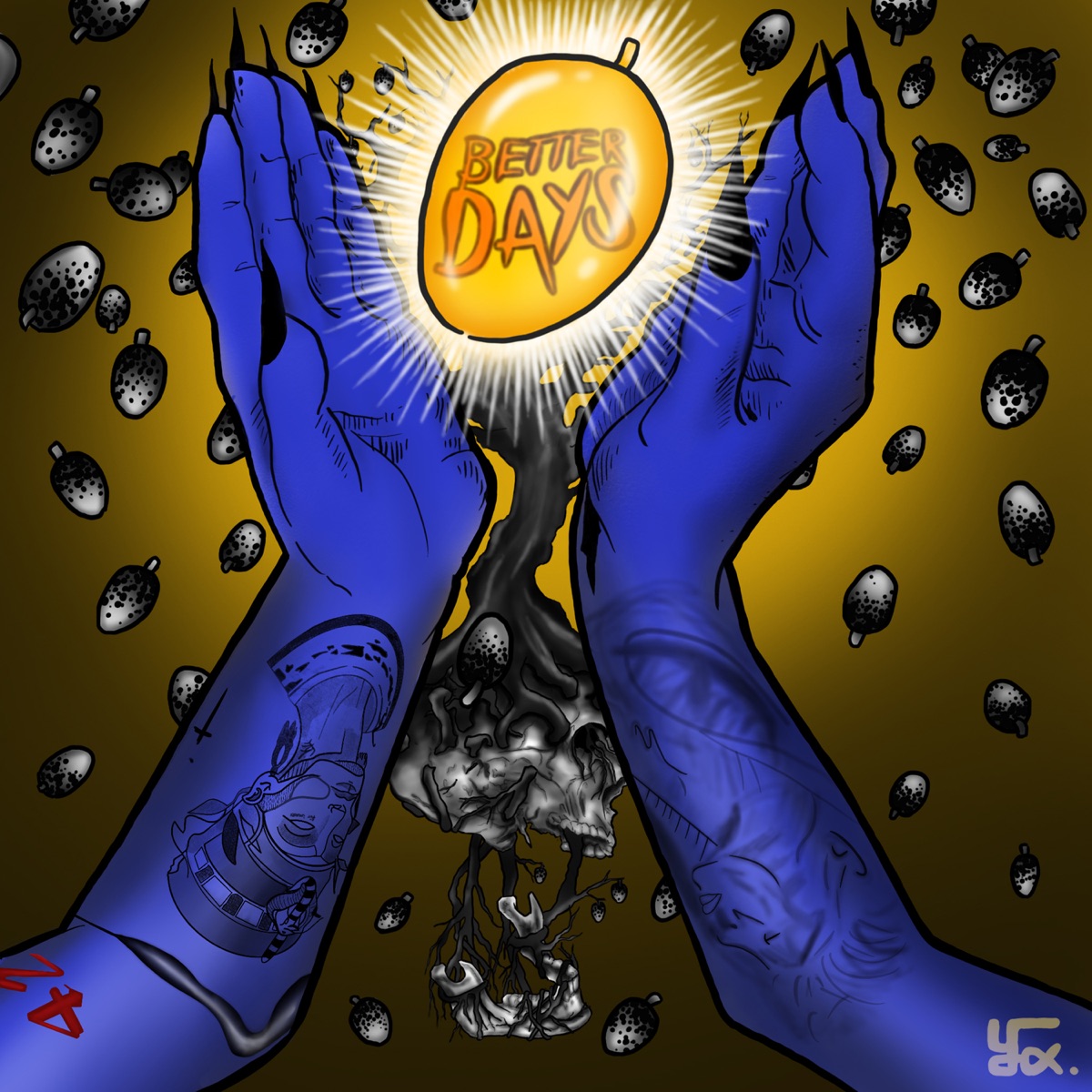 Better Days - Single by Kid Cairo & Sunray336 album cover