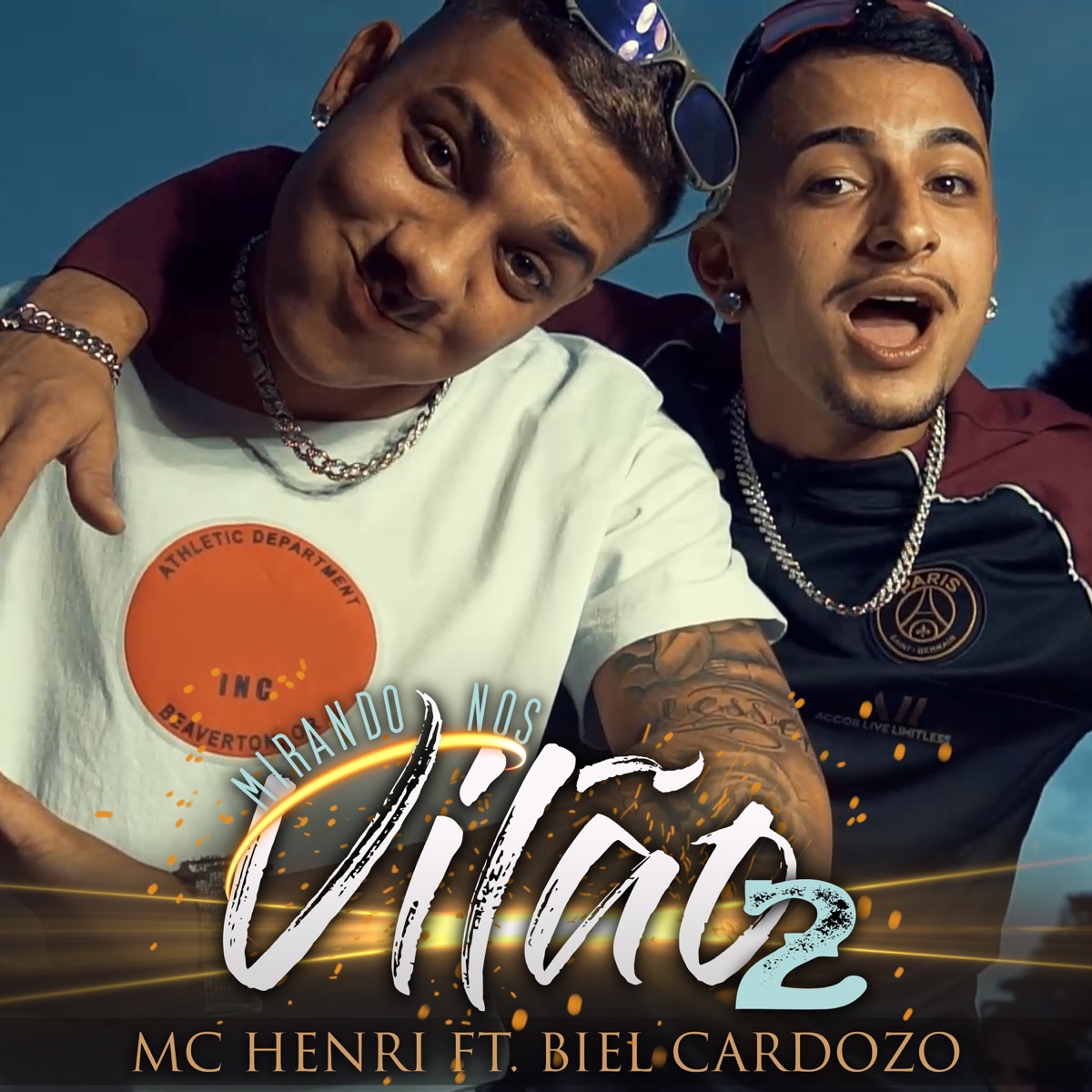 Mirando nos Vilão, Pt. 2 (feat. Biel Cardozo) - Single by MC HENRI album cover