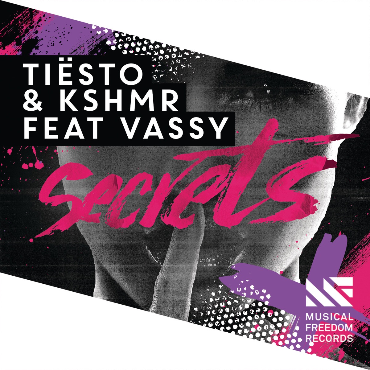 Secrets (Radio Edit) [feat. Vassy] - Single by Tiësto & KSHMR album cover